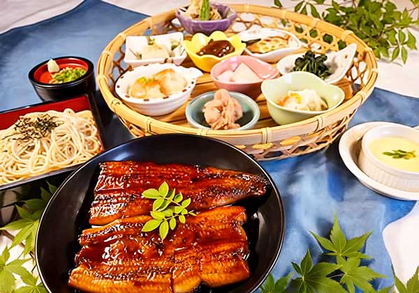 花かご膳・うな重セット
